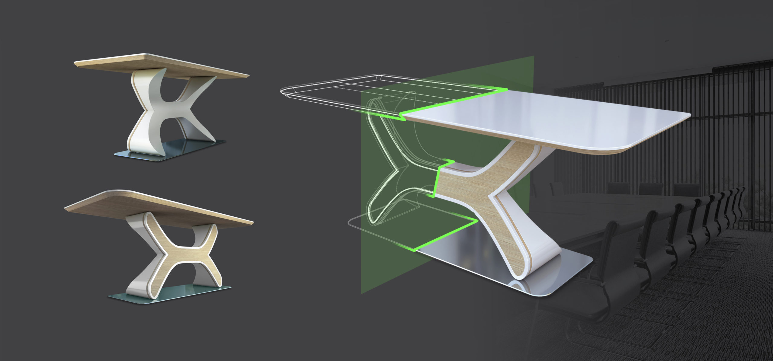 Manager's Desk for "IPS" Company